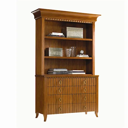 6 Drawer Robertson File Console and Hutch